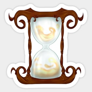 Hourglass Sticker